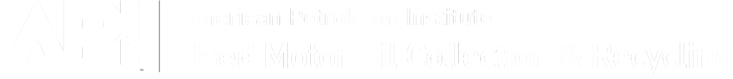 American Petroleum Institute Recycle Used Motor Oil